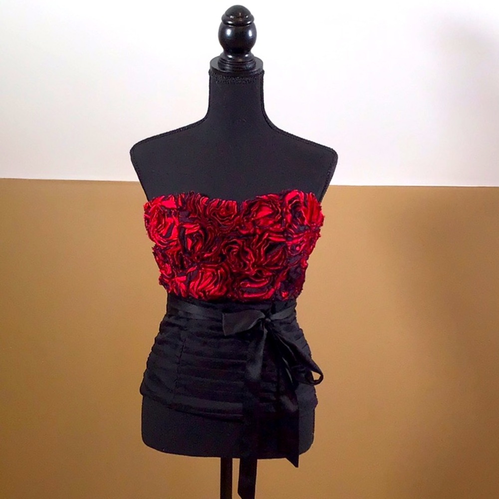 Strapless shirt